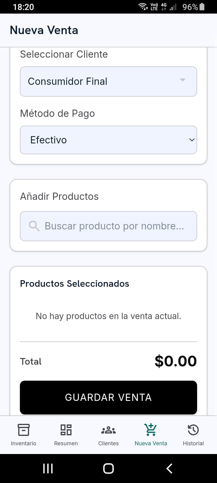 Stock y ventas para vendedores de calle 1